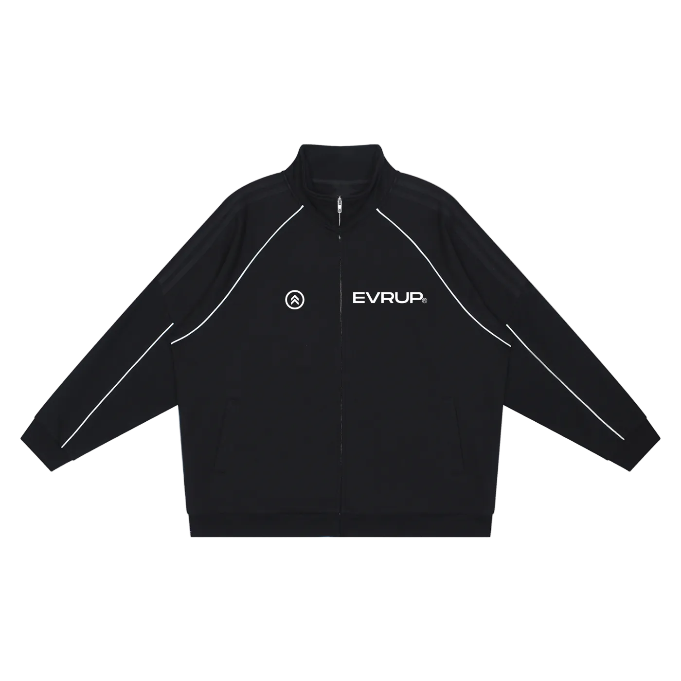 EVRUP Reflection Striped Raglan Jacket