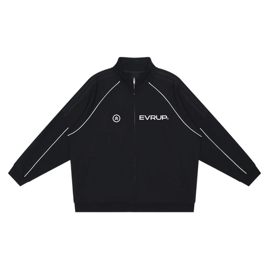 EVRUP Reflection Striped Raglan Jacket