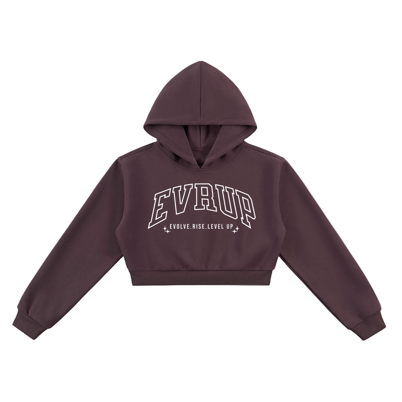 EVRUP Essential Cropped Hoodie