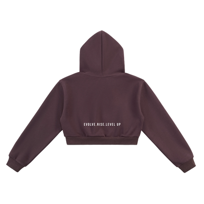 EVRUP Essential Cropped Hoodie
