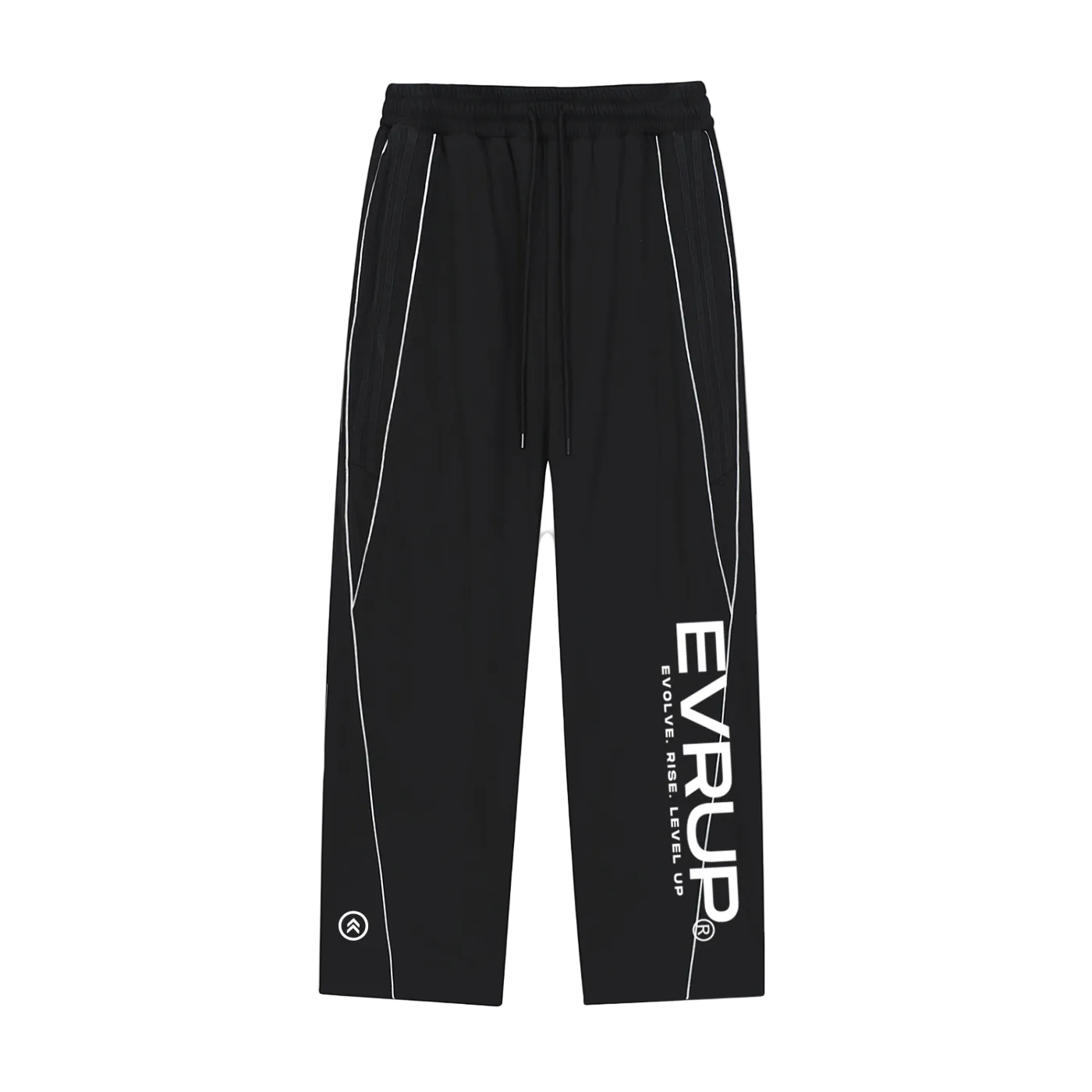 Reflection Striped Straight-Leg Sweatpants