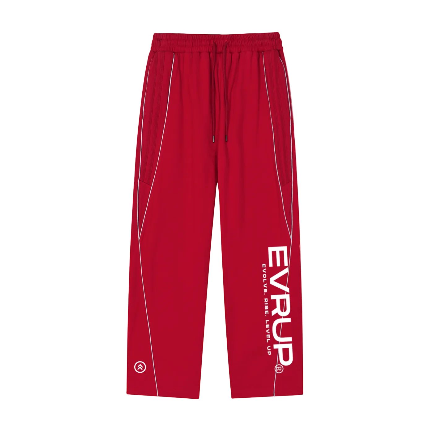 Reflection Striped Straight-Leg Sweatpants