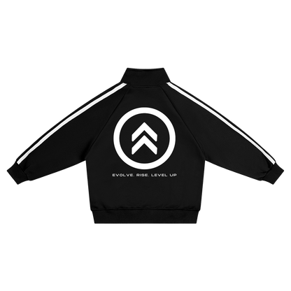 “Ascenders” Kids’ Contrast Tape Coach Jacket