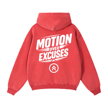 Zip-Through Boxy Fleece Hoodie