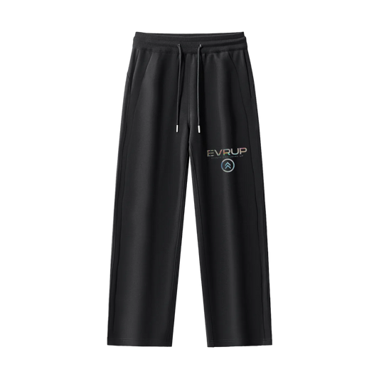 Essential Drawstring Straight-Leg Sweatpants