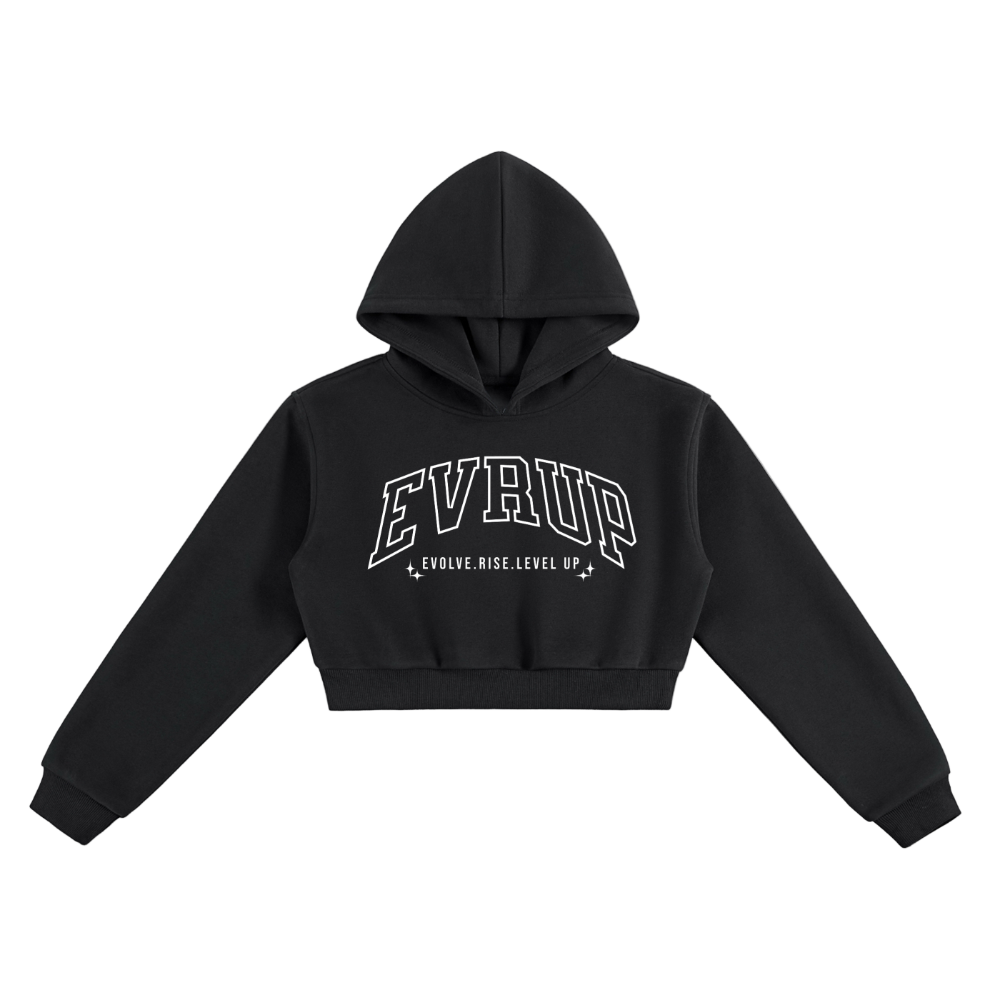 EVRUP Essential Cropped Hoodie
