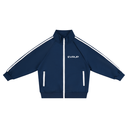 “Ascenders” Kids’ Contrast Tape Coach Jacket