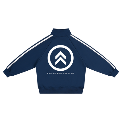 “Ascenders” Kids’ Contrast Tape Coach Jacket