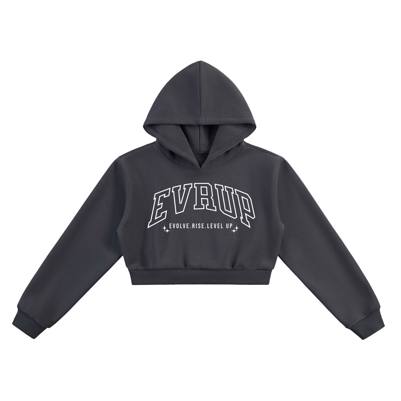 EVRUP Essential Cropped Hoodie